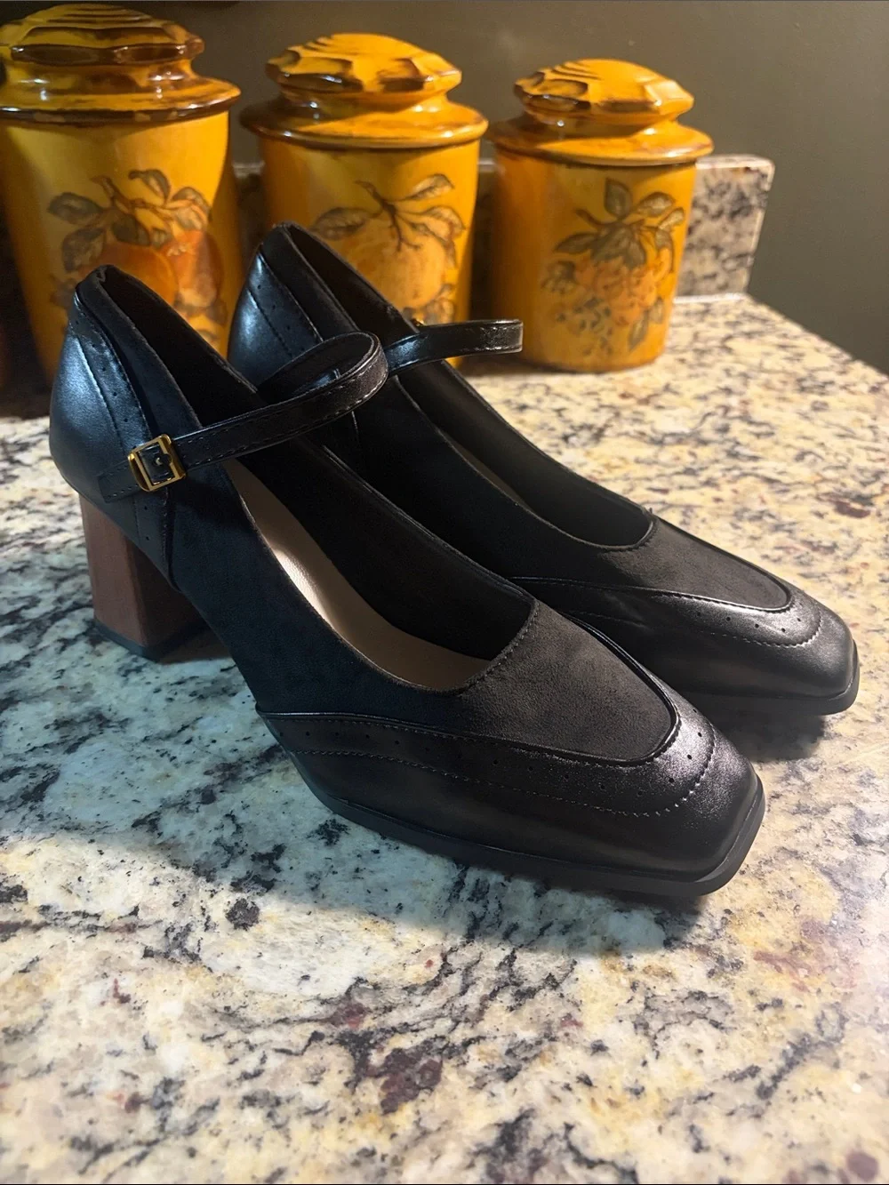 FRENCH CHIC♦️SQAURE TOE FASHION PUMP
